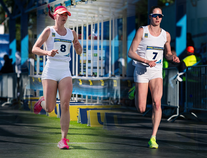 Maria Gnedchik and Anastasia Malashenoka Advance to Semifinal of World Cup Stage II in Modern Pentathlon
