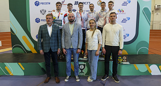 Ivan Khamtsov is the silver medalist of the Third stage of the P. Lednev Cup in Moscow.