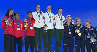 Яркий финальный аккорд чемпионата мира в Гуйяне - золото -  в командном зачёте у женщин: Виолетта Гуреева, Мария Гнедчик,  Анастасия Орел!