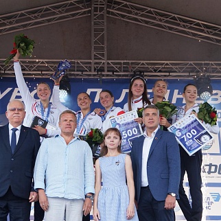 Амина Тагирова - победитель III Этапа Кубка Леднева. Белоруска Виолетта Гуреева завоевала бронзовую медаль.