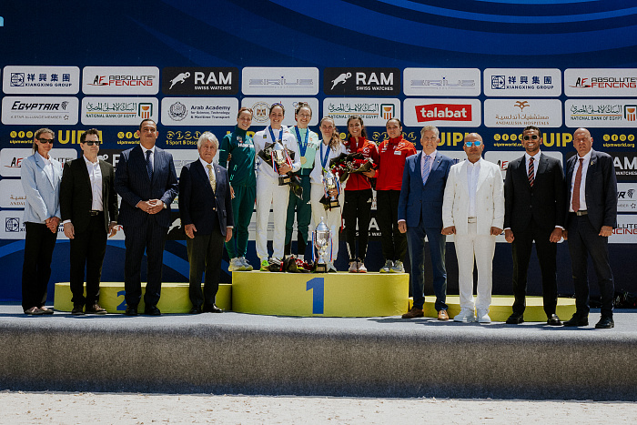 Серебро Анастасии Малашенока и бронза Виолетты Гуреевой - в копилке финала I этапа Кубка мира в Каире у белорусской команды 